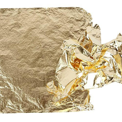 Creativ 16 x 16 cm Imitation Metal Leaf 25 Sheet, Gold