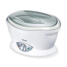 Beurer MP70 Paraffin Wax Bath | For supple skin on your hands, feet and elbows | Promotes deeper absorption of moisture and nutrients| Includes 2 x 45