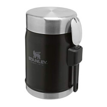 Isotherm lunchbox - Stanley - Legendary Hammertone - 40CL - Zwart - Geïntegreerde lepel