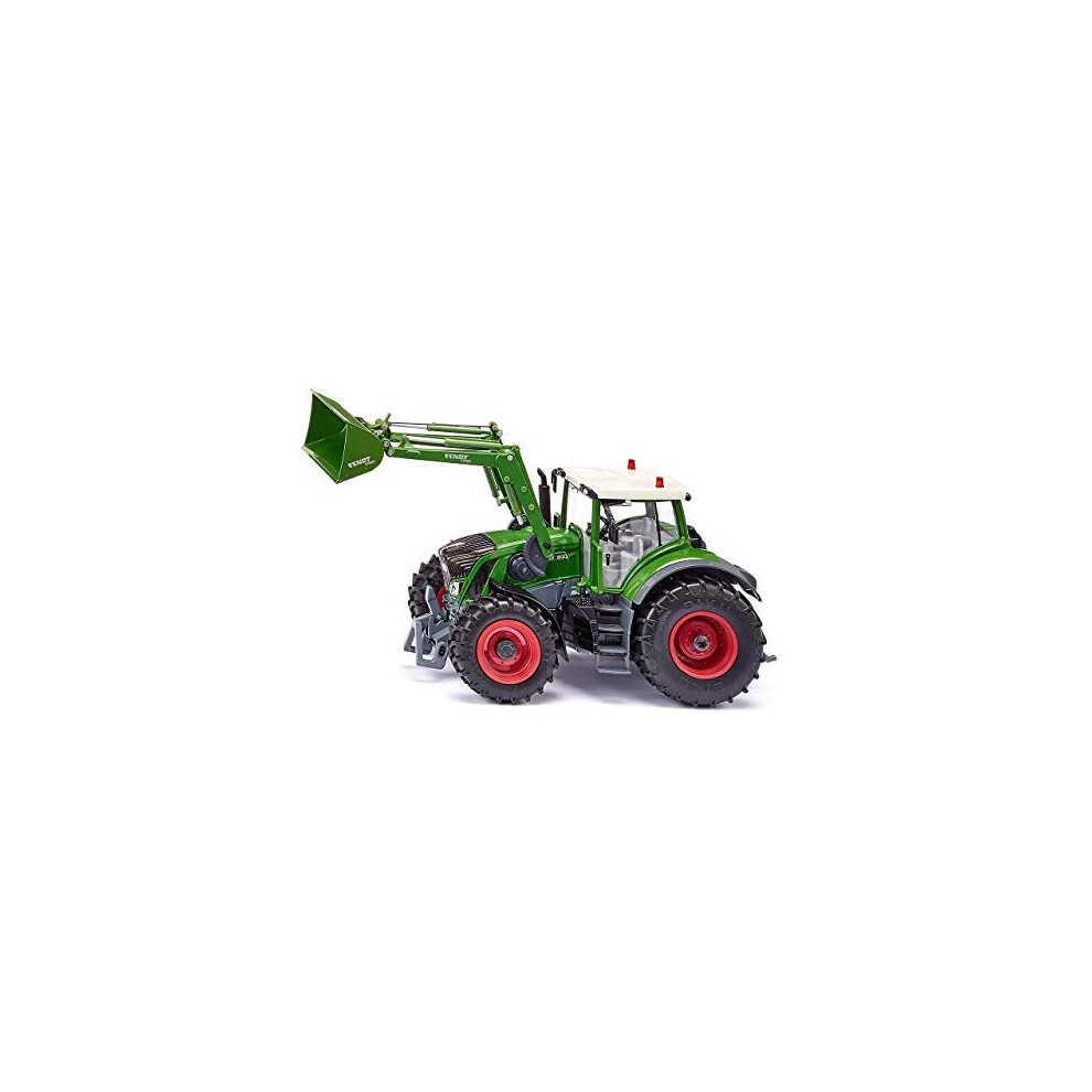 siku 6793, Fendt 933 Vario Tractor with Front Loader, Green, Metal/Plastic, 1:32, app via Bluetooth, Remote Control not Included