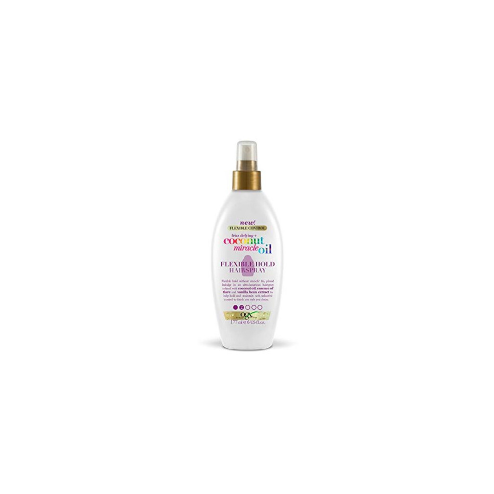 OGX Coconut Miracle Oil Hairspray Flexible Hold 177 ml