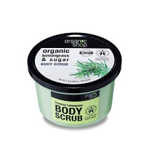 Organic Shop Body Scrub Natuurlijk Provence Citroengras en Suiker 250ml