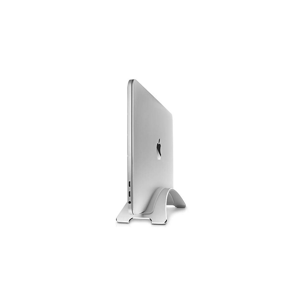 Twelve South Bookarc For Macbook | Space-Saving Vertical Desktop Stand For Apple Notebooks (Silver)*Newest Version* Silver 811370023212
