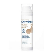 Cetraben Natural Oatmeal Cream, Body Cream, Dry Skin Moisturiser Suitable For Sensitive and Eczema-Prone Skin âÃÃ 190g