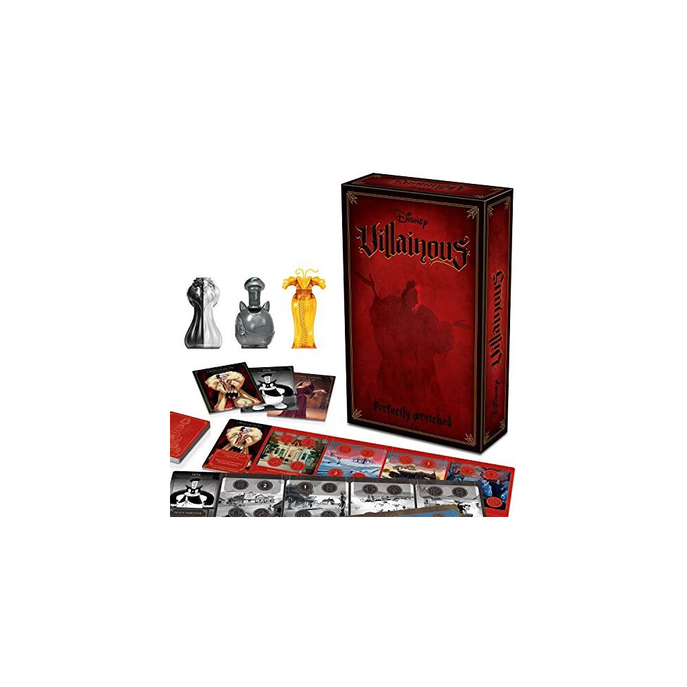 Ravensburger 26843 Disney Perfectly Wretched Kids & Adults Age 10 Years And Up-Can Be Played As A Stand-Alone Or Expansion To The Popular Villainous S