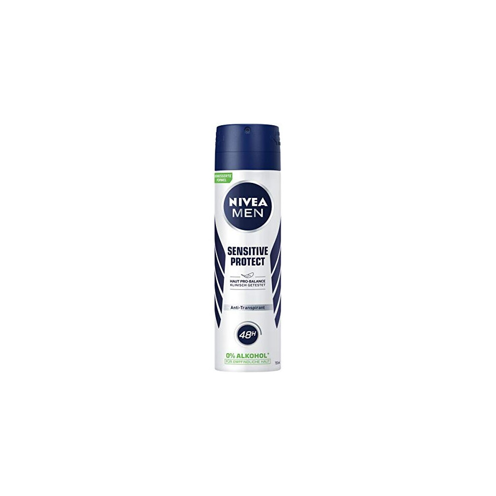 Nivea Men's Sensitive Deodorant Spray 150 Ml