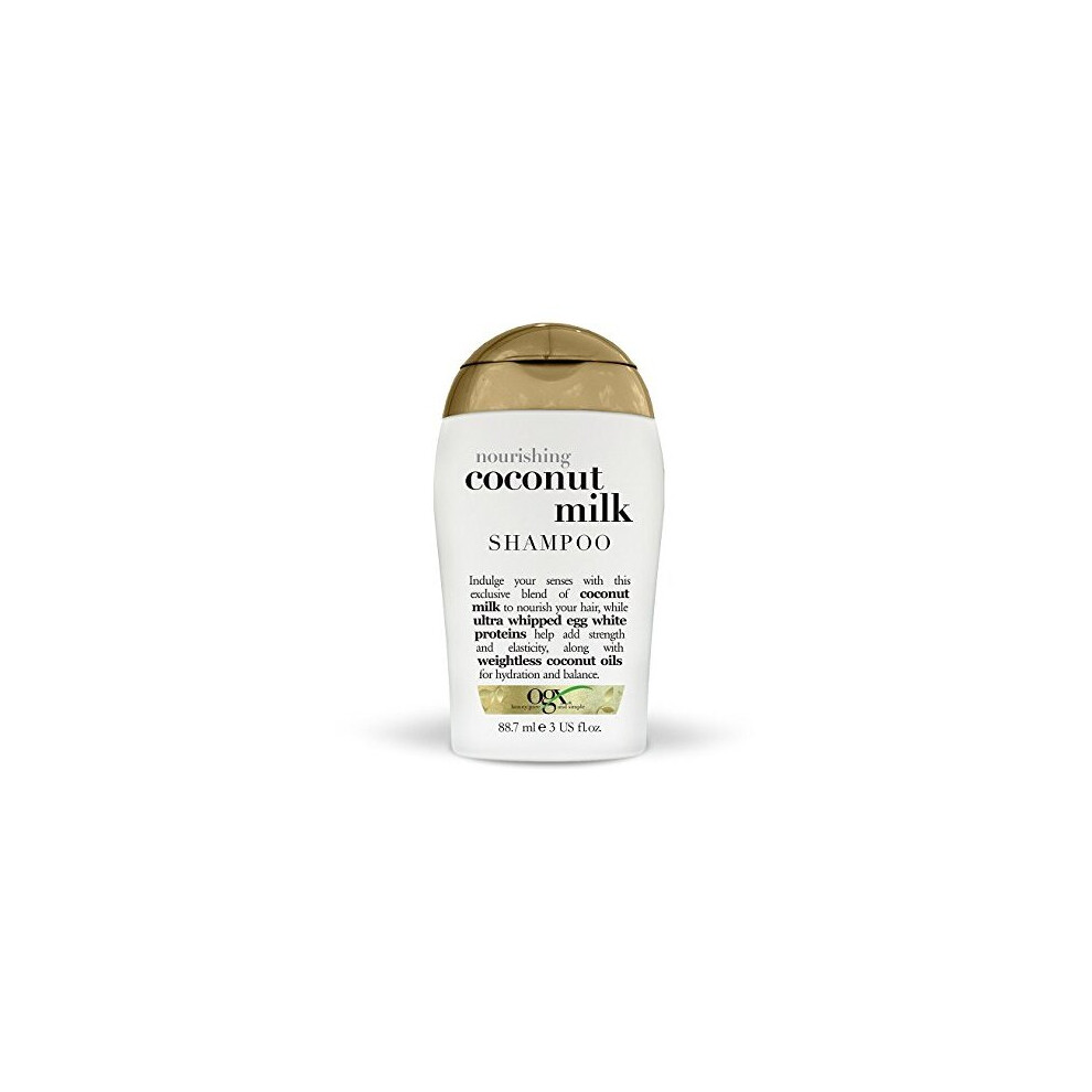 Photos - Hair Product OGX Nourishing + Coconut Milk Shampoo 88.7 ml 
