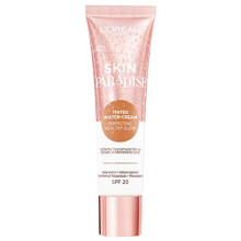 L'Oreal Paris Skin Paradise Tinted Moisturiser, Up to 24h hydration, SPF20, 01 Deep, 0.039 kg