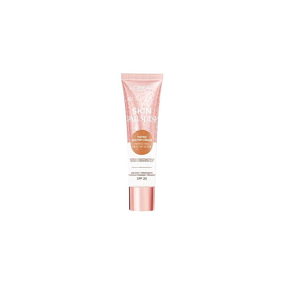 LâOrã©Al Paris L'oreal Paris Skin Paradise Tinted Moisturiser, Up To 24H Hydration, Spf20, 01 Deep, 0.039 Kg