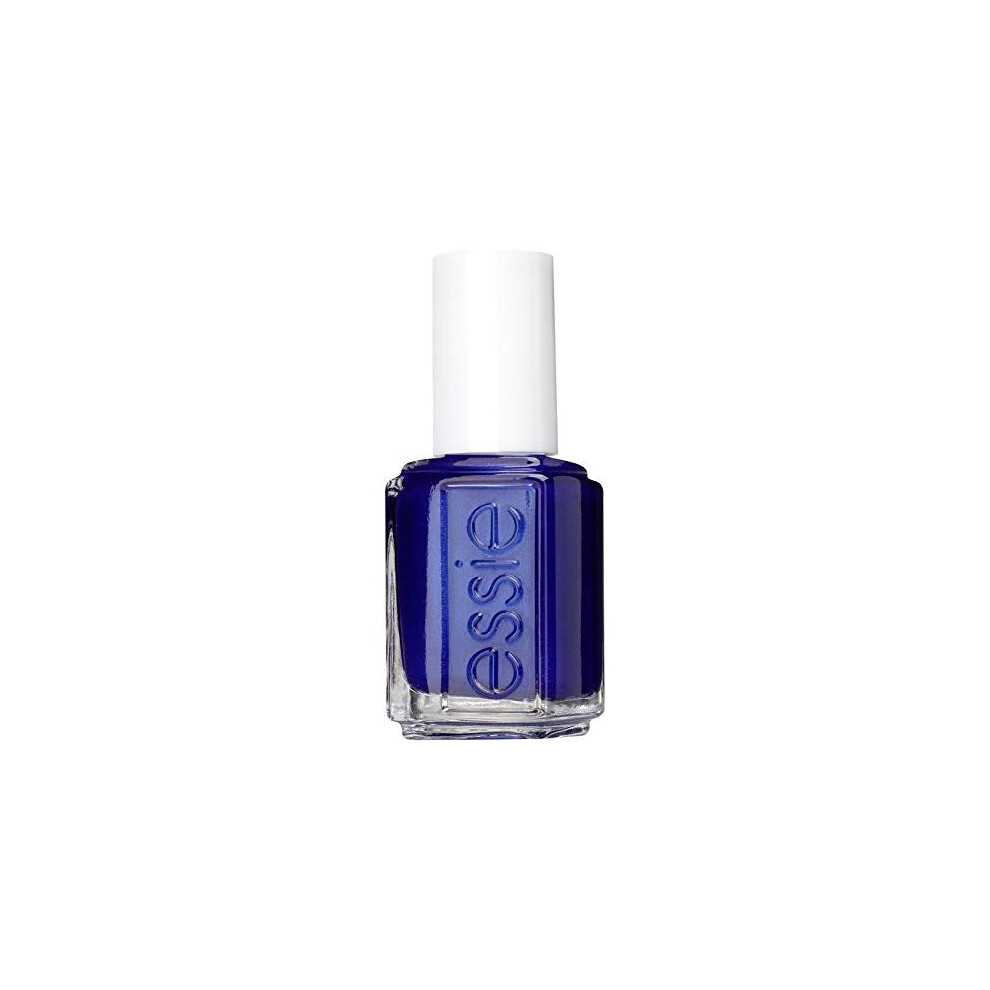 essie Original Shine & Gloss Nail Varnish, Streak Free Application, Nail Enamel 92 Aruba Blue Royal Blue Shimmer Nail Polish 13.5 ml