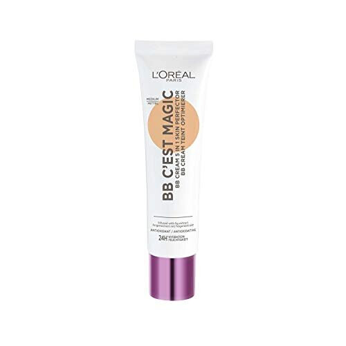 L’Oréal Paris L'Oreal Paris BB Cream C'est Magic 04 Medium - Ultra-Light, Fig Extract, Pro-Vitamin B5 & Vitamin E, SPF 20