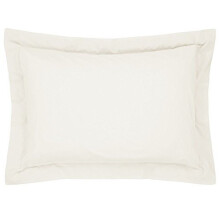 Catherine Lansfield Easy Iron Percale Oxford Pillowcase Pair Cream