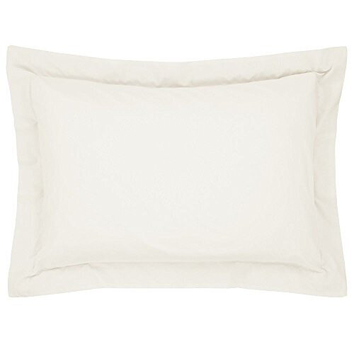 Catherine Lansfield Catherine Lansfield Easy Iron Percale Oxford Pillowcase Pair Cream