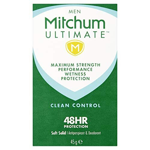 Mitchum Mitchum Ultimate Men 48HR Protection Soft Solid Clean Control Antiperspirant & Deodorant 45 g