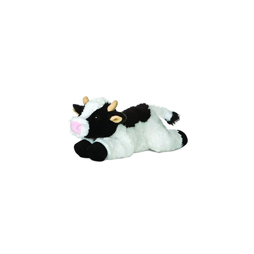 AURORA, 31430, Flopsies May Bell Cow, 12In, Soft Toy, Multi-Colour