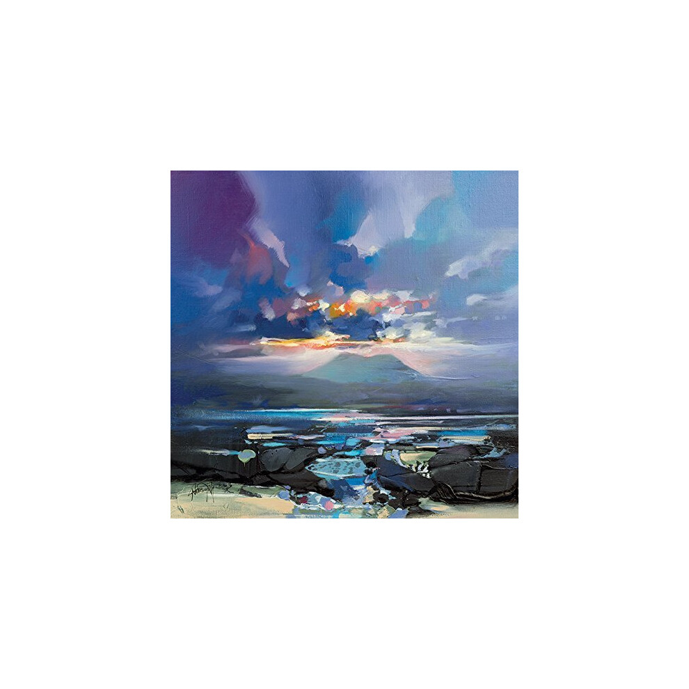 Scott Naismith (West Coast Blues II) 40 x 40 x 4cm Canvas Print