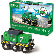BRIO World Freight Battery Engine for Kids Age 3 Years and Up, Compatible with all BRIO Train Sets
