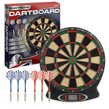 Toyrific ChildrenâÃÃs Electronic Dartboard with LED Digital Score Display and Plastic Tip Darts