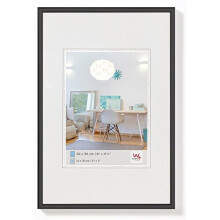 walther design KV520B New Lifestyle, plastic frame, 15x20 cm, black, 1 piece