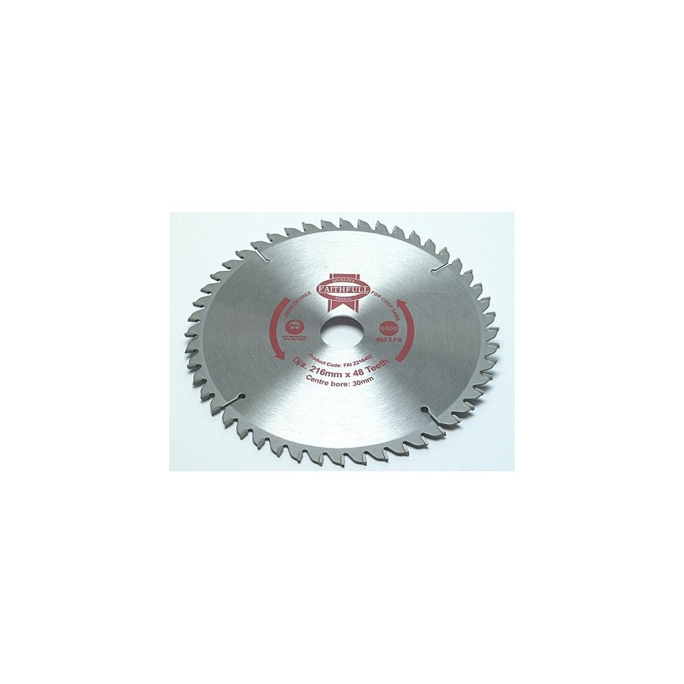 Faithfull Tct Circ Saw Blade 300 X 30 X 40T