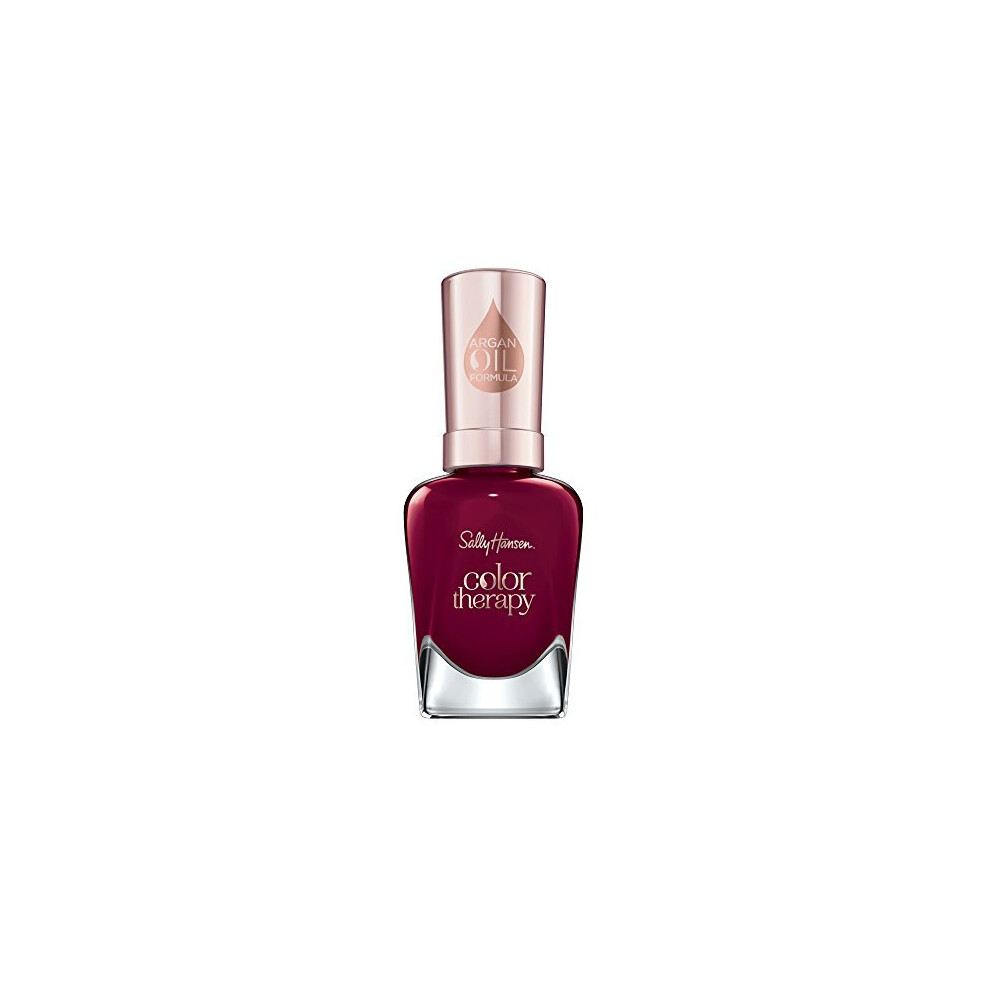Sally Hansen Colour Therapy Nail Polish with Argan Oil, 14.7 ml, Un-Wined