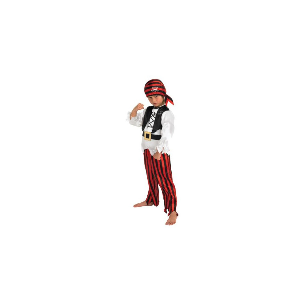 PIRATE BOY COSTUME - CHILDRENS - L