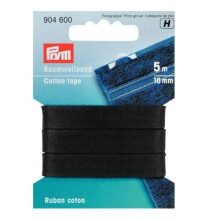 Prym Cotton Tape Black, 9.3 x 6.7 x 1.2 cm
