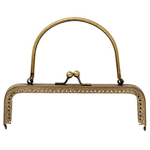Prym Prym Bag Fastening Elisabeth, Antique Brass