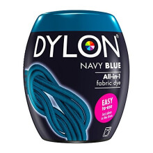 DYLON Washing Machine Fabric Dye Pod for Clothes & Soft Furnishings, 350g âÃà Navy Blue