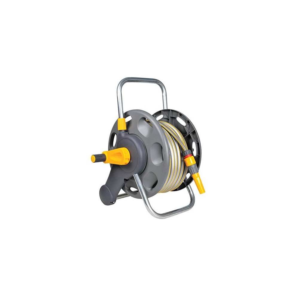 Hozelock 60M 2 In 1 Hose Reel With 50M Hose