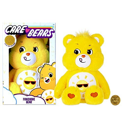 Care Bears Peluche Bisounours Funshine Bear de 35 cm
