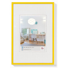 walther design KV520I New Lifestyle, plastic frame, 15x20 cm, yellow, 1 piece