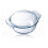 Pyrex Pyrex 118A000 Glass Round Casserole, 4.9 Liter 1