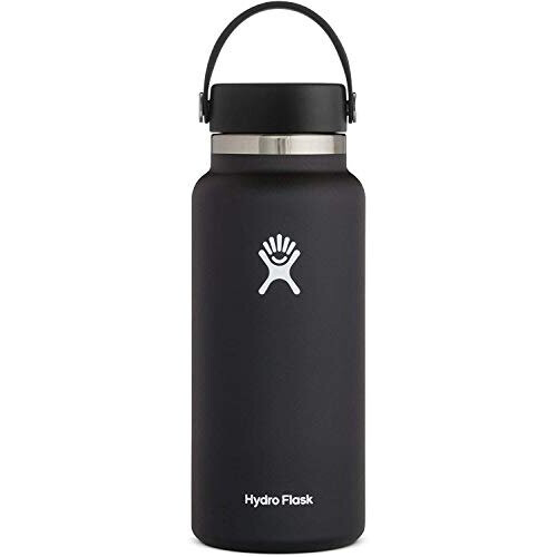 Hydro Flask Bouteille Hydro Flask     large bouchon flexible, noire, 32 oz