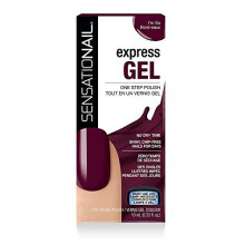 SENSATIONAIL Vernis gel semi-permanent Express Gel I'm So Bord-eaux 3in1