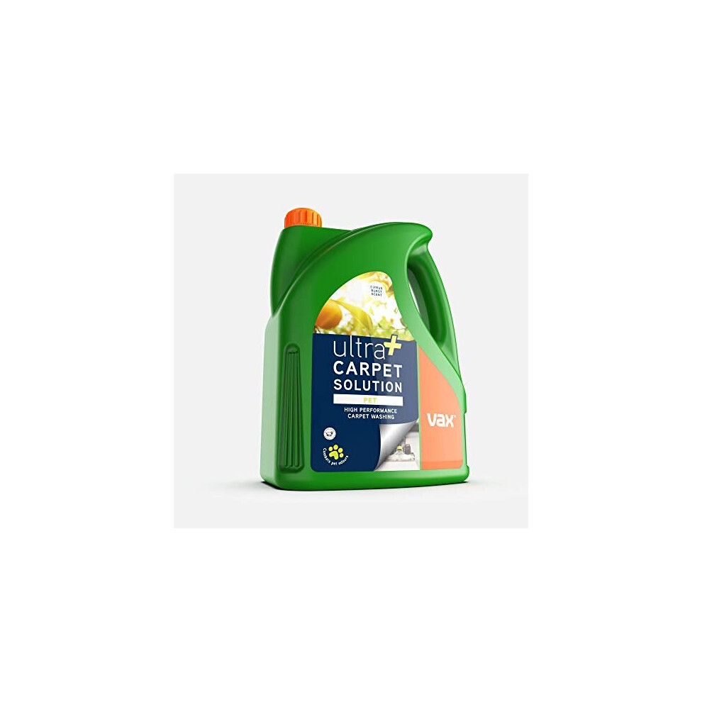 Vax Ultra+ Pet 4L Carpet Cleaner Solution