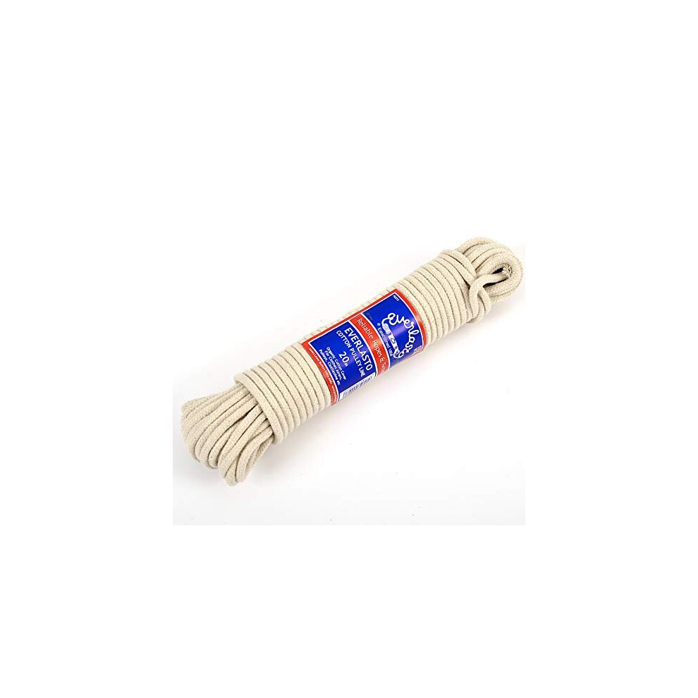 Everlasto Natural Cotton Pulley Line Sash Cord 5.5Mm X 30M 5010467000050