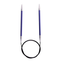 Knit Pro Zing: Fixed Circular Knitting Pins: 60cm x 4.00mm, 4mm