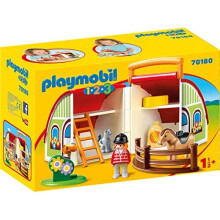 Playmobil 70180 1.2.3 My Take Along Farm for Children 18 Months+