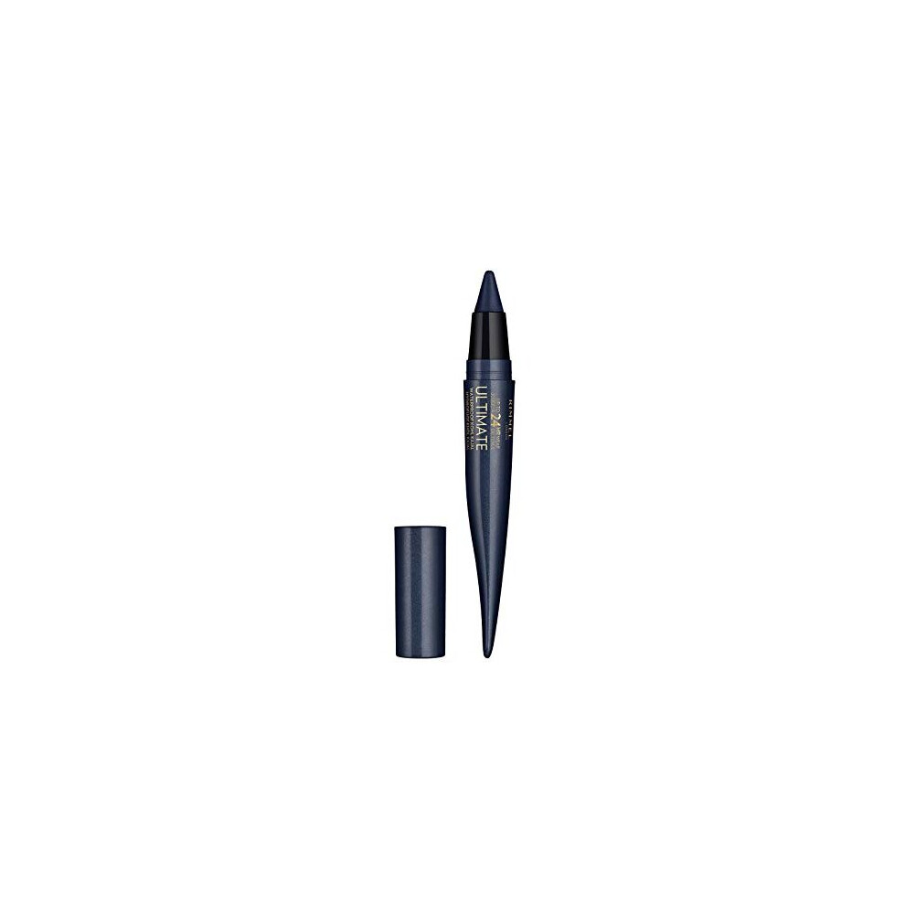 Rimmel Blue Ultimate Kohl Kajal Eye Pencil And Liner, Carbon Sapphire, 2.3 G