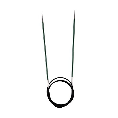 Knit Pro Zing: Fixed Circular Knitting Pins: 80cm x 3.00mm, 3mm