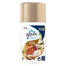 Glade Automatic Air Freshener Refill, Auto Spray Scent for Home, Sensual Sandalwood & Jasmine, Pack of 4