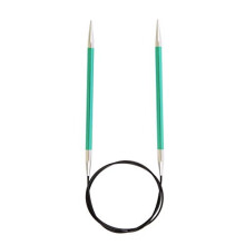 Knit Pro Zing: Fixed Circular Knitting Pins: 80cm x 3.25mm, 3.25mm