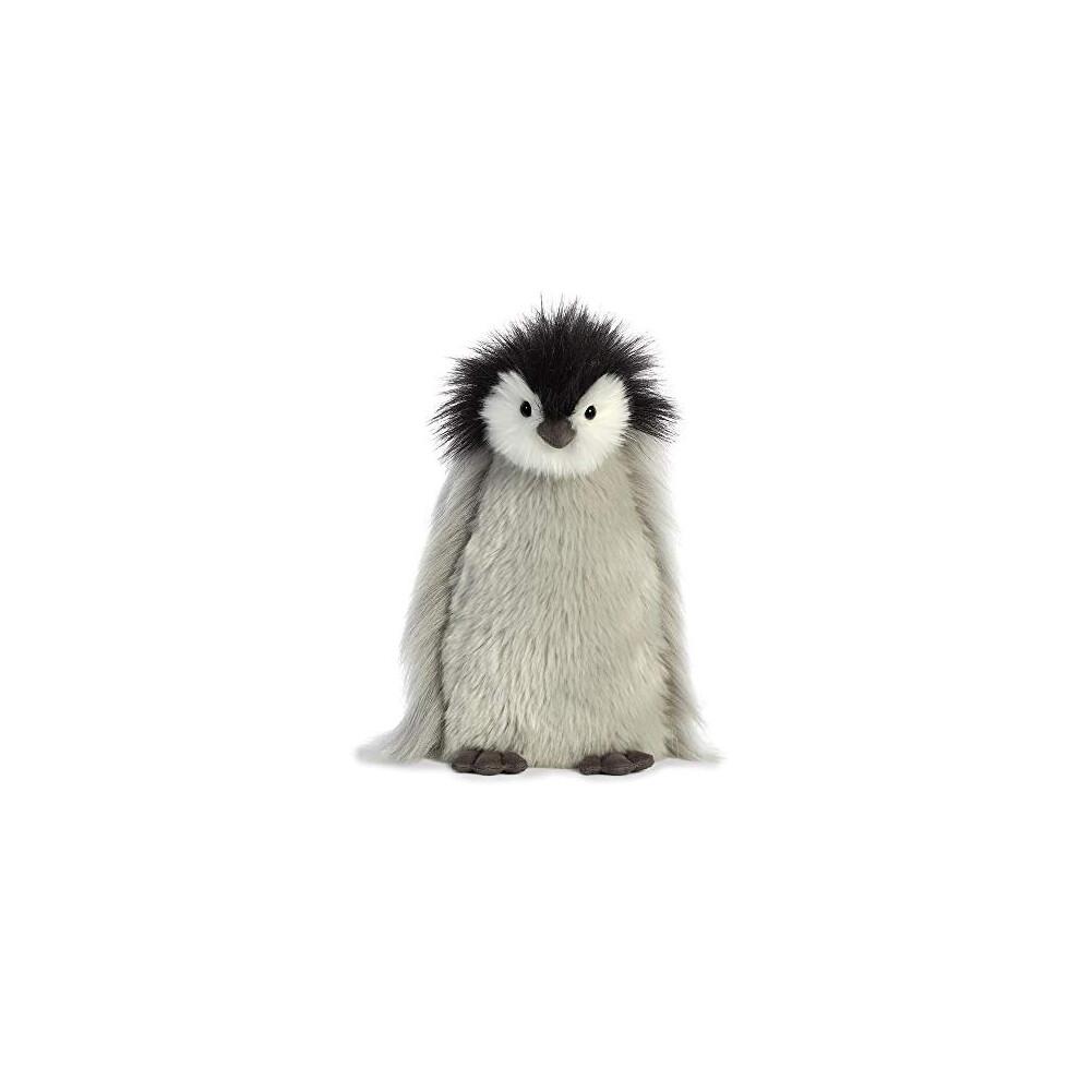 AURORA, Luxe Boutique, Milly The Baby Emperor Penguin,03510, Soft Toy, Grey, 11in, White and Black, Gift Idea