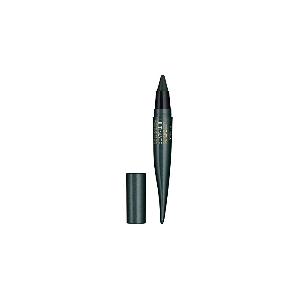 Rimmel Green Ultimate Kohl Kajal Eye Pencil And Liner, Smoked Emerald, 2.3 G