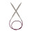KnitPro 40 cm x 4.5 mm Nova Fixed Circular Needles, Silver 1