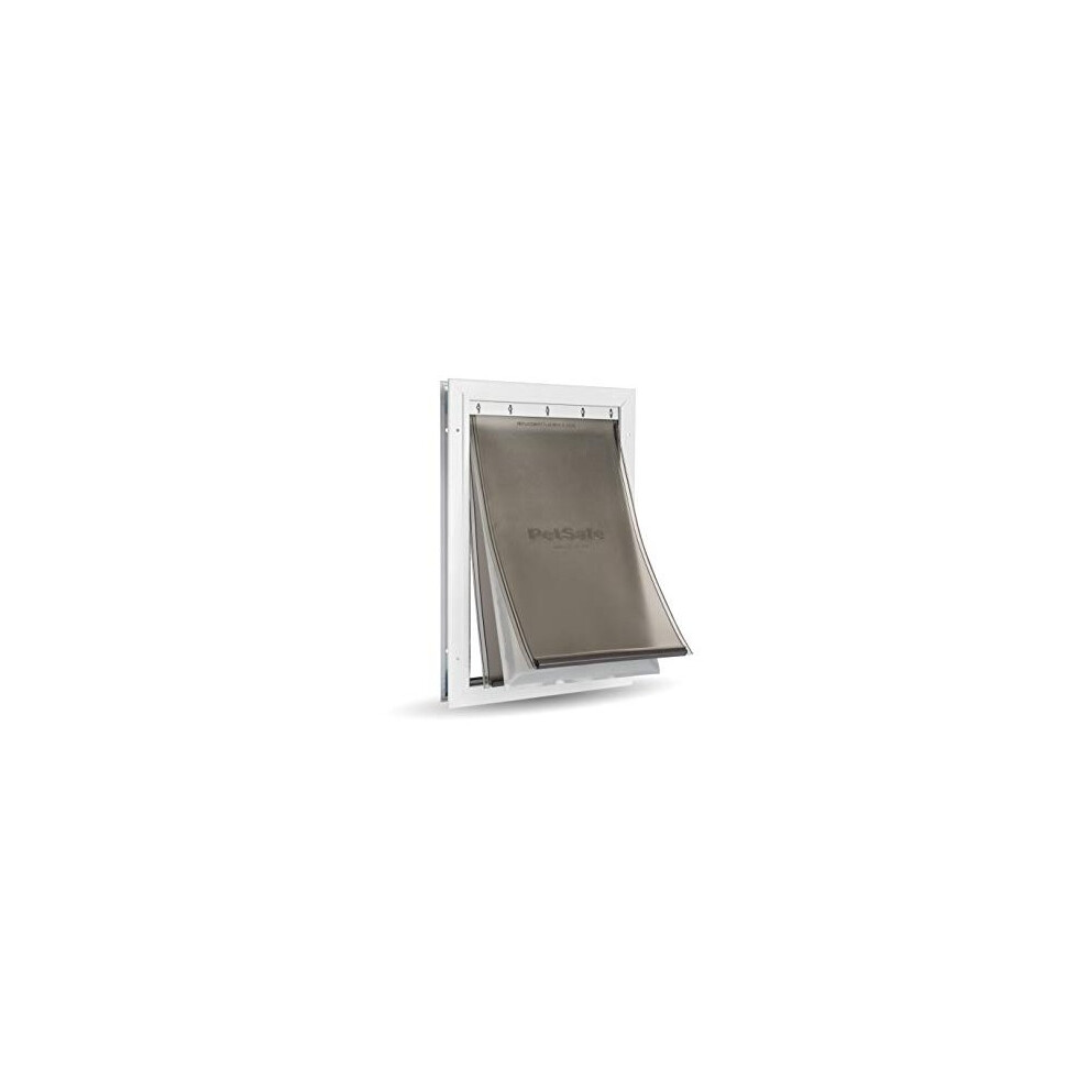 Petsafe Extreme Weather Energy Efficient Aluminium Pet Door For Cats And Dogs Âãã Insulated Flap System Âãã Large