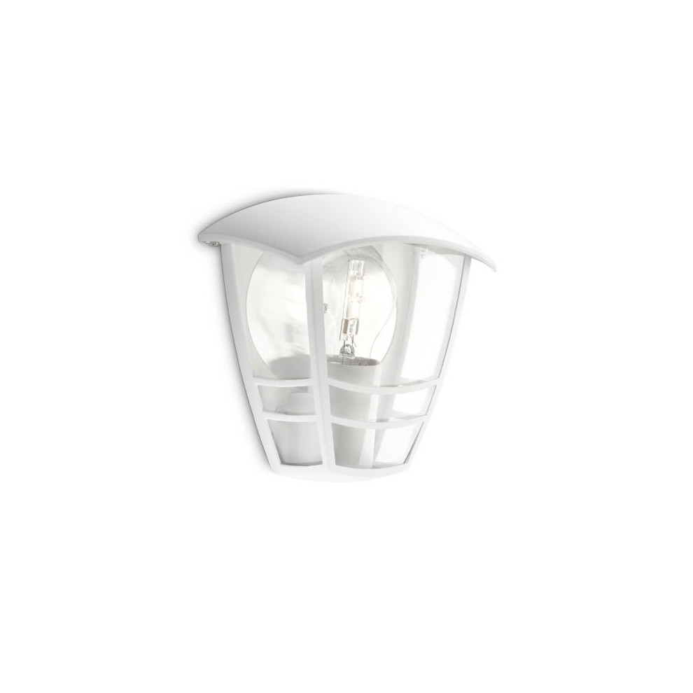Philips Mygarden Creek Outdoor Wall (Requires 1 X 60 W E27 Bulb) Light/White