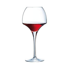 Chef & Sommelier Open Up Soft Wine Glasses 47cl (16.5oz) Pack of 6 - Kwarx, Sheer Rim, Complete Transparency