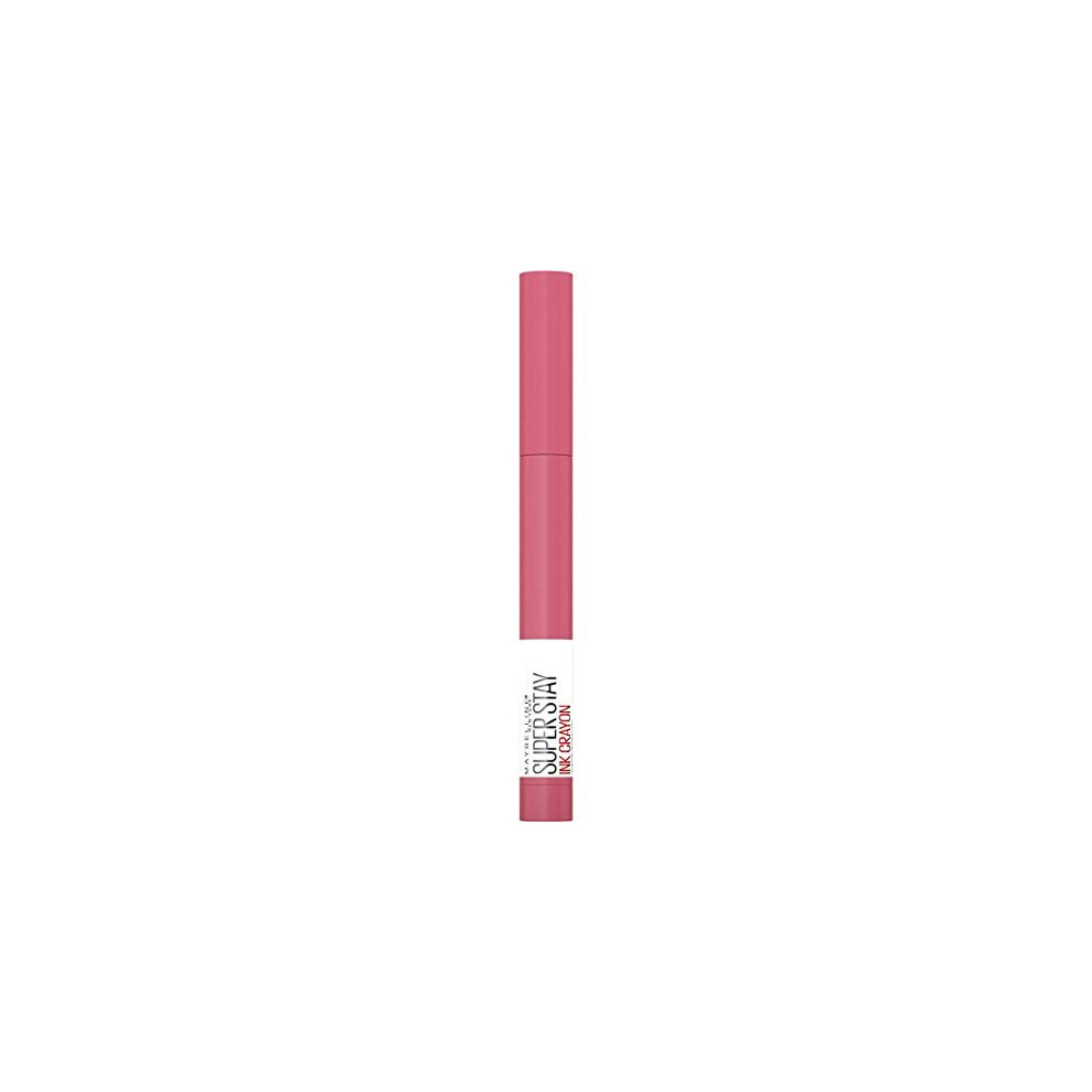Maybelline Pink New York Superstay Matte Ink Crayon Longlasting Lipstick With Precision Applicator 90 Keep It Fun, 22.0 Ml
